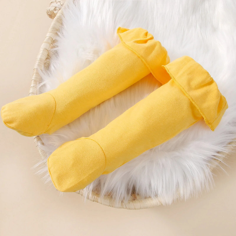 Prowow 0-18M divatos kislányruha készletek kis virágos nadrág és rövidnadrág térdzoknival + fejpánt lányruhák újszülötteknek