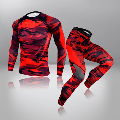 2 db Quick Dry Sportruhák Jelmezek Férfi Futó Szett Edzőterem Fitness Ing Ruházat Férfi Futball Szett Légáteresztő Ride Sportruházat