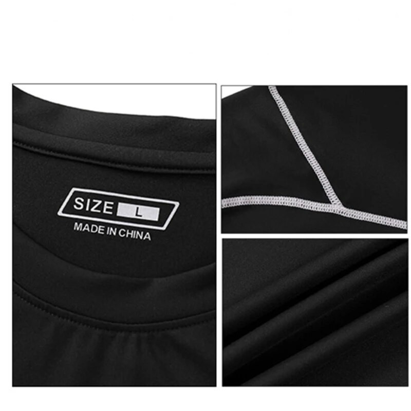 Téli új, kiváló minőségű termikus fehérnemű férfi öltöny pamut sport izzadságelnyelő, gyorsan száradó termo fehérnemű férfi ruházat