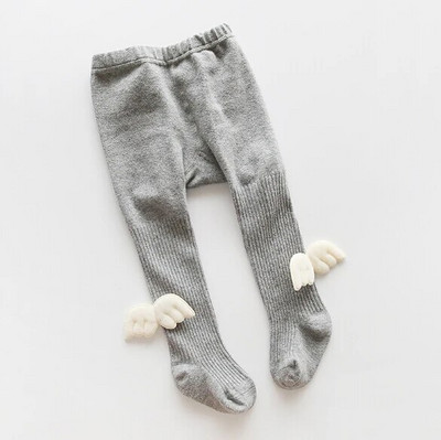 Baba gyerekek lányok téli meleg puha pamut harisnya harisnya Divatos aranyos hercegnős harisnyanadrág 0-6 éves korig