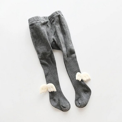 Baba gyerekek lányok téli meleg puha pamut harisnya harisnya Divatos aranyos hercegnős harisnyanadrág 0-6 éves korig