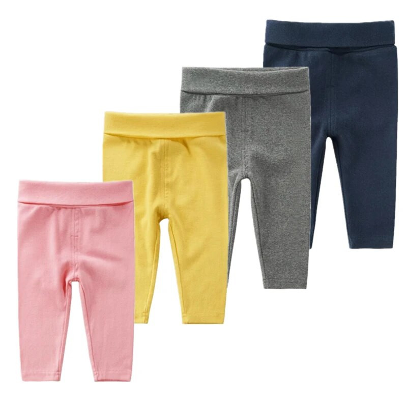 Újszülött fiúk lányok leggings 95% pamut csecsemő tipegő nadrág őszi hosszú nadrág alkalmi tipegő baba alsó csecsemő nadrág