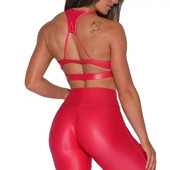 SVOKOR 2 DB Női sportöltöny, gyönyörű hátú jóga szett Szexi fenékemelő edzés leggings, tornatermi kerékpáros ruházat