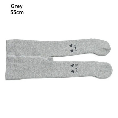 Aranyos tiszta pamut őszi és téli melegen tartó macskaleggings baba zokni csúszásmentes zokni