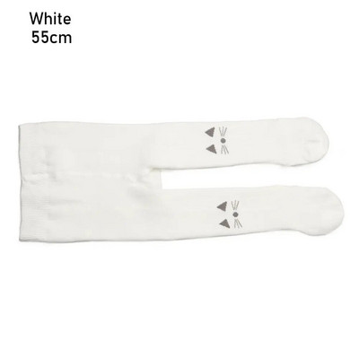 Aranyos tiszta pamut őszi és téli melegen tartó macskaleggings baba zokni csúszásmentes zokni