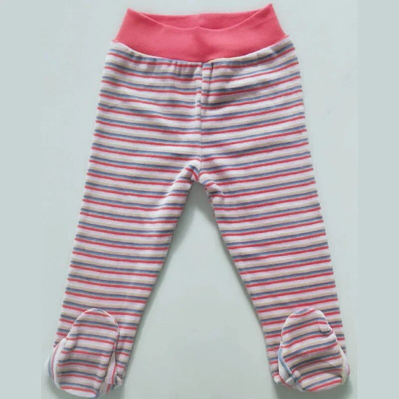 Baba nadrág ruhák velúr nadrág gyermek ruhák gyerek nadrág lábbeli baba fiú és lány ruhák magas derekú baba hosszú nadrág