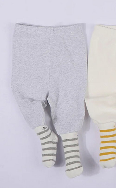 Babaruha lábbeli nadrág pamut csecsemő leggings baba harisnya fiú lány nadrág baba ruhák tavaszi őszi csíkok baba nadrág