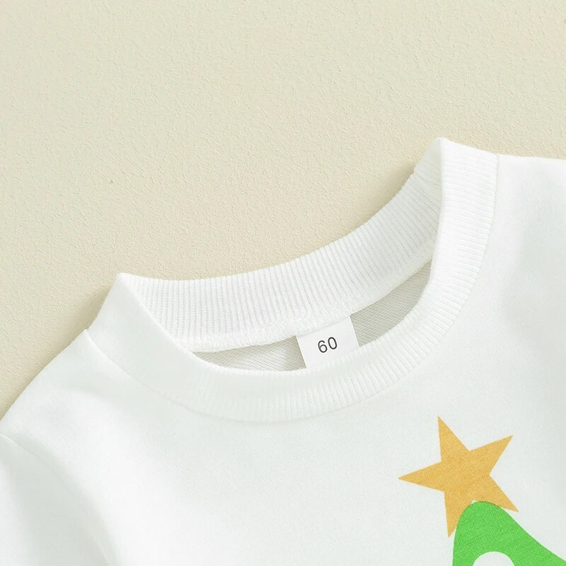 ma&baby 0-18M karácsonyi újszülött csecsemő baba fiú lány jumpsuit karácsonyi ruha jelmezek hosszú ujjú betűk fa sárvédő sapka