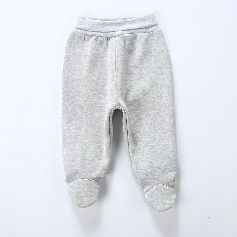 Babanadrág téli vastag meleg csecsemő leggings gyerekek újszülött nadrág baba fiú lányok nadrág gyapjú baba ruhák újszülött nadrág