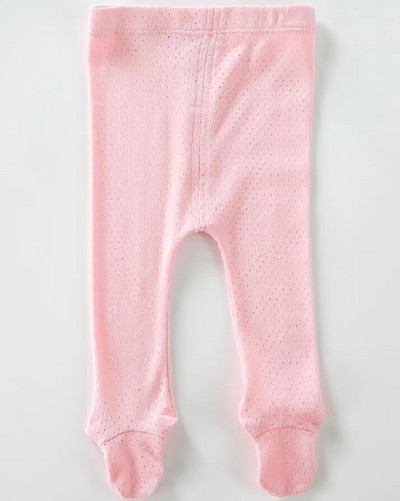 Babanadrág 100% pamut baba újszülött leggings gyerekruha harisnya kisfiú lány lábbeli nadrág rugalmas derék nyári nadrág