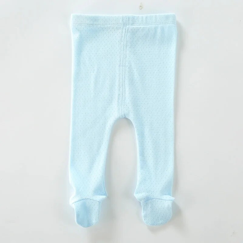 Babanadrág 100% pamut baba újszülött leggings gyerekruha harisnya kisfiú lány lábbeli nadrág rugalmas derék nyári nadrág