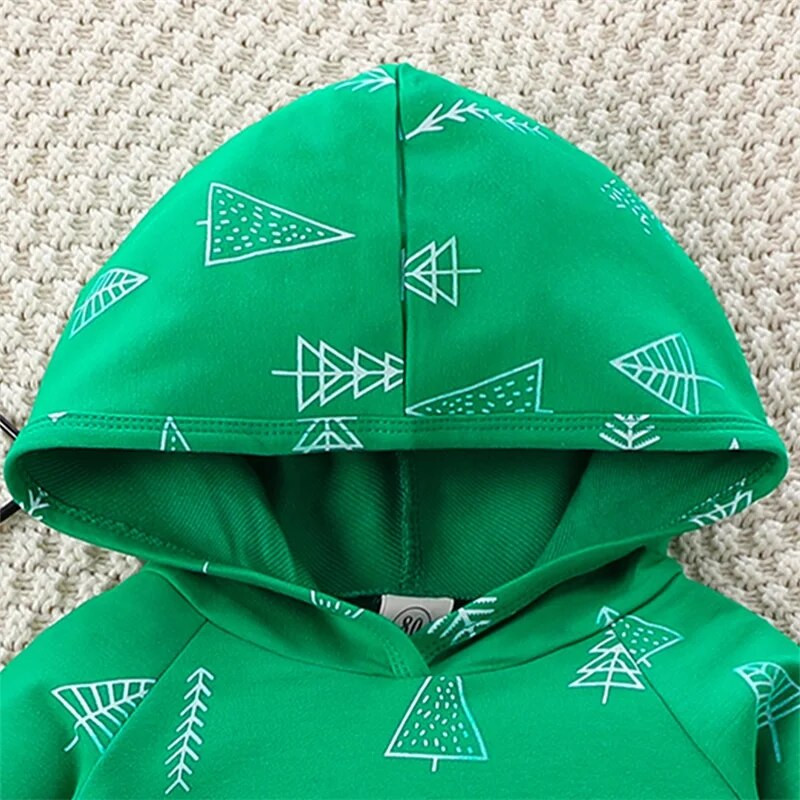 Karácsonyi kisgyermek csecsemő gyerek baba fiú lány ruhák készletek famintás hosszú ujjú felsők nadrágok karácsonyi jelmezek