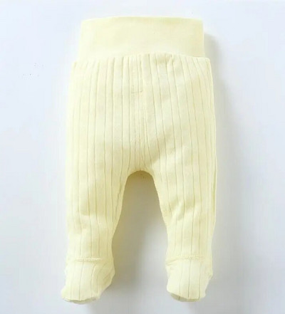 Babanadrág 100% pamut baba gyerekruha baba fiú nadrág lány nadrág nagy rugalmasságú bordás baba nadrág csíkos nadrág