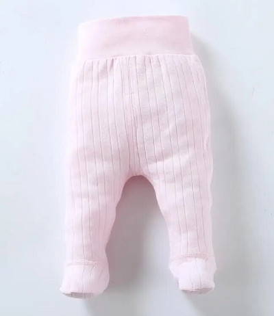 Babanadrág 100% pamut baba gyerekruha baba fiú nadrág lány nadrág nagy rugalmasságú bordás baba nadrág csíkos nadrág