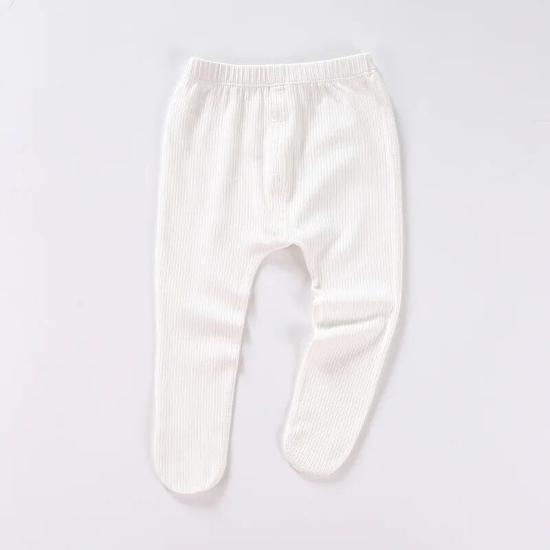 Babaruha lábbeli nadrág pamut leggings rugalmas harisnya babaruhák tavaszi ősz kisfiú és lány nadrág csíkos harisnya