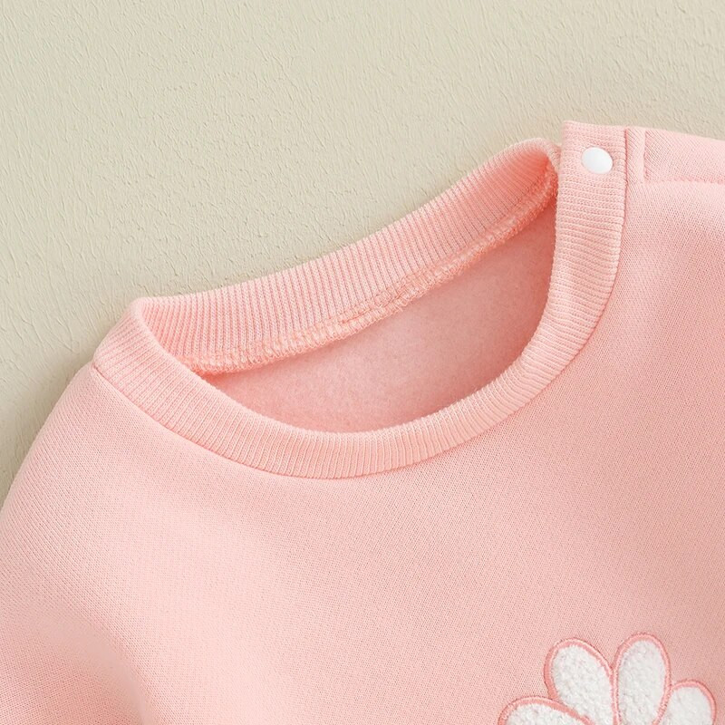 Tavaszi ősz, szép újszülött kislányok, hosszú ujjú, hímzéses, virágos Body Ruhák Kisgyermek Téli Jumpsuit