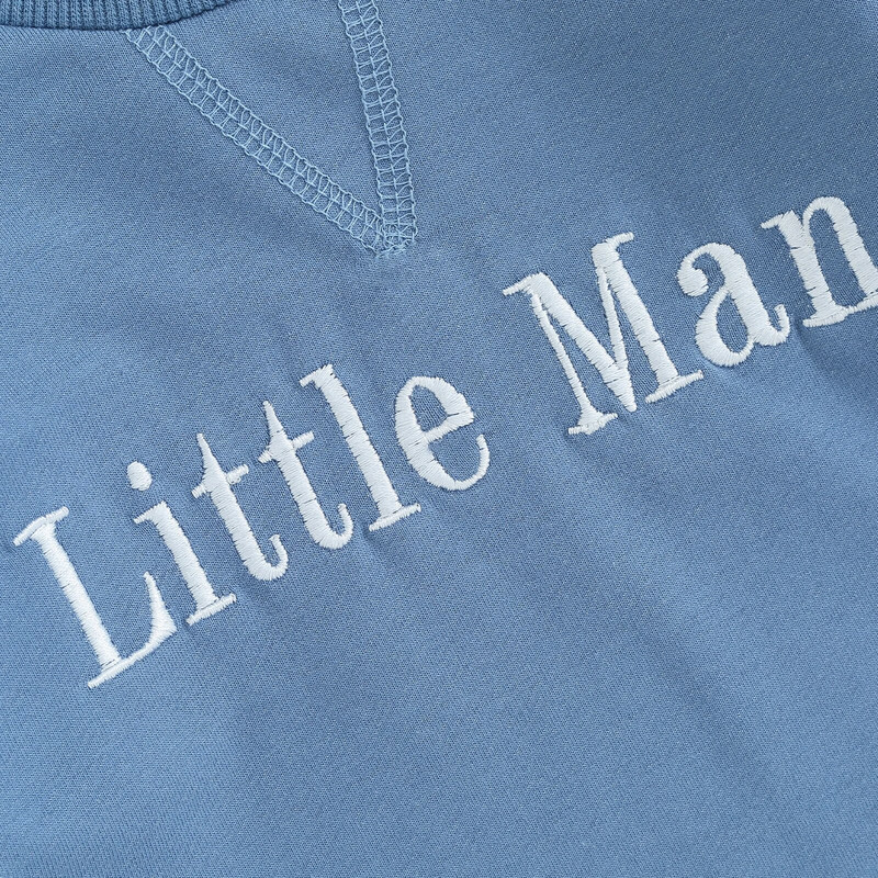 ma&baby 0-18M újszülött kisgyermek kisfiú kisbaba alkalmi hosszú ujjú, betűs kombiné őszi tavaszi ruházat