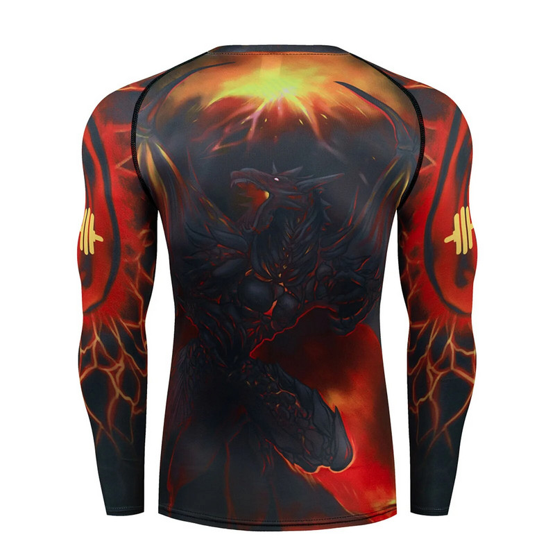 Férfi futószett tornaterem leggings, termál fehérnemű Spartan Compression Fitness Mma Rashguard férfi gyorsan száradó harisnya atléta ruha