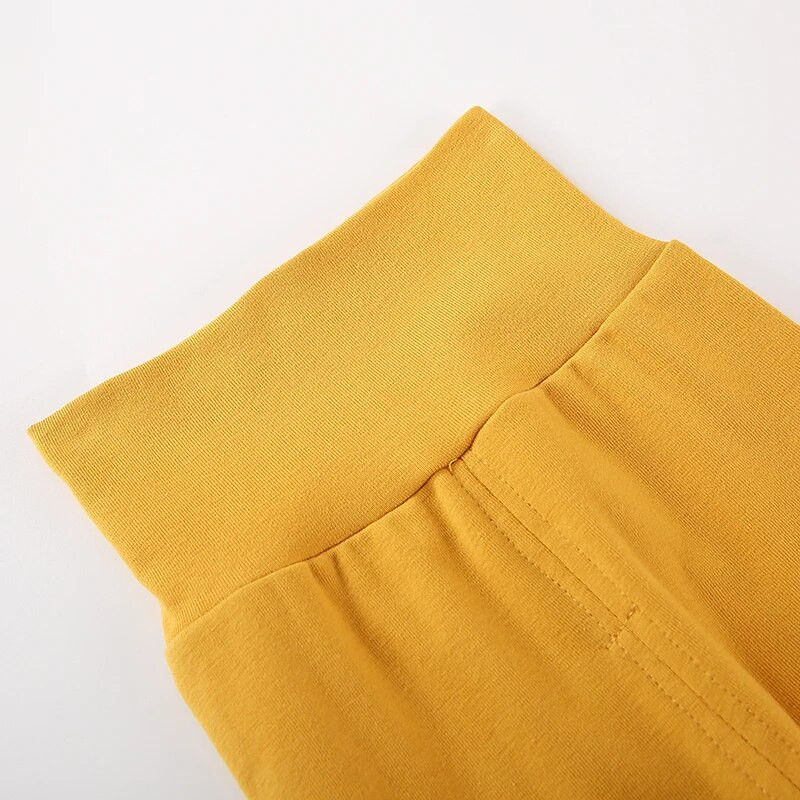 Babaruha hosszú nadrág pamut leggings rugalmas harisnya babaruha tavasz ősz gyerek fiú és lány nadrág magas derékpánt