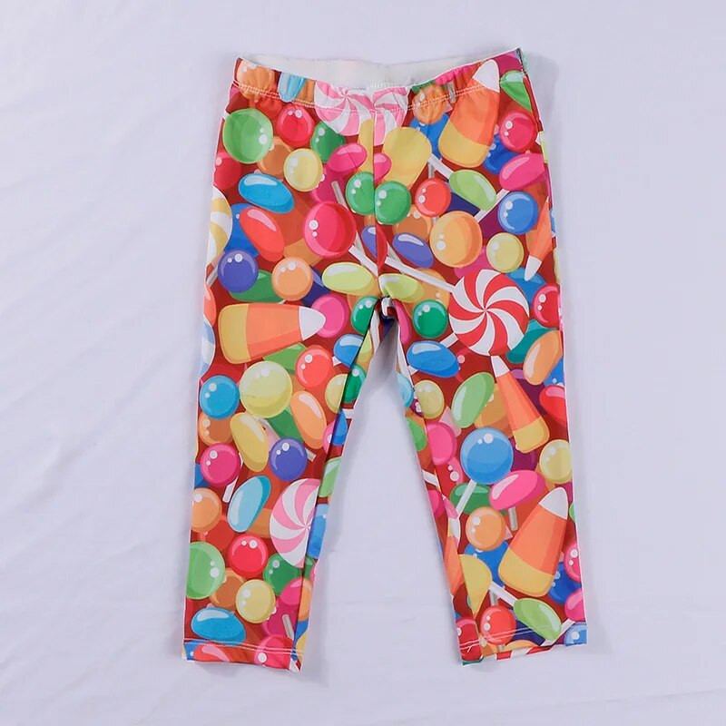 Gyermek ruhák leggings nyári és tavaszi divat spandex hosszú nadrág gyerek lány leggings 2-7 éves nadrág izzadság legging