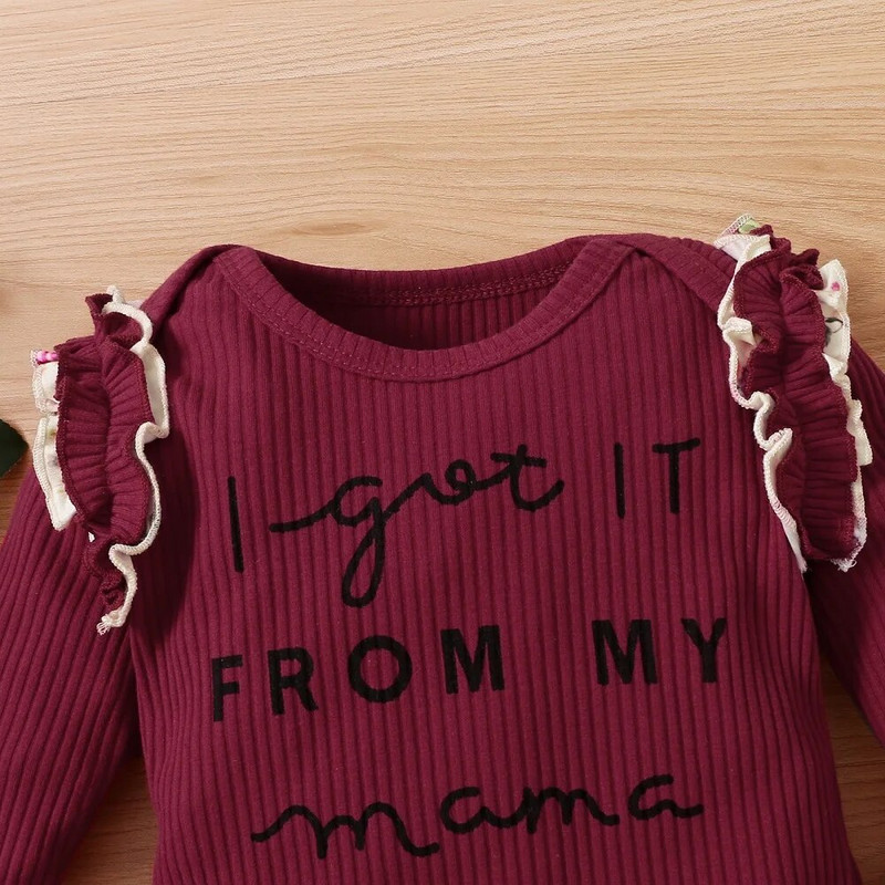 3 DB újszülött baba lány ruha készletek betűvel nyomtatott kapucnis pulóver nadrág ruhák csecsemő tréningruha szett tavaszi és őszi