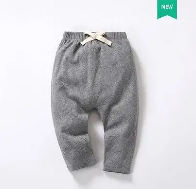 Baba hosszú nadrág pamut leggings gyerek nadrág babaruhák ősz tél alkalmi nagy rugalmasságú baba nadrág masnis derék 3*1 bordás
