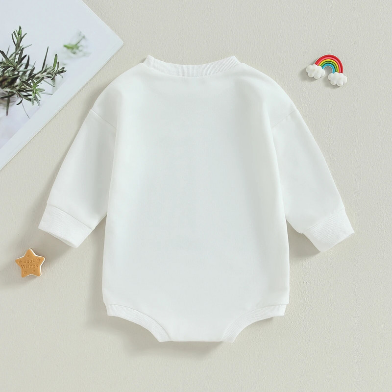 ma&baby 0-18M Újszülött Baba Fiú Lány Nyomtató Kisgyermek Hosszú ujjú Jumpsuit játszóruha Őszi tavaszi ruházat