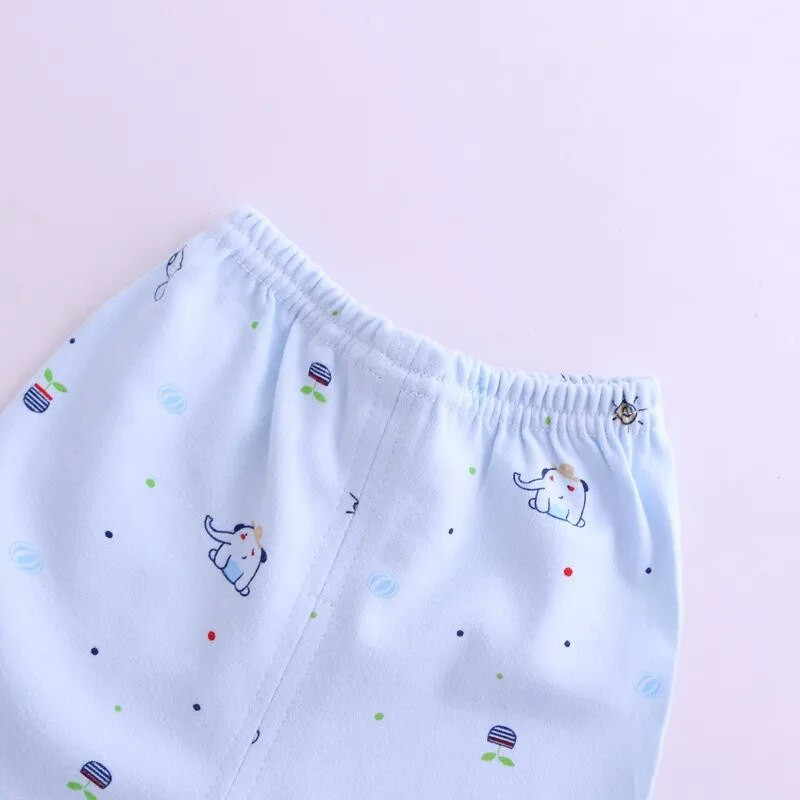 7db újszülött ruha szett tiszta pamut babaruha szett Rajzfilm mintás ruha kisfiúknak lányoknak újszülött baba ajándék doboz nélkül