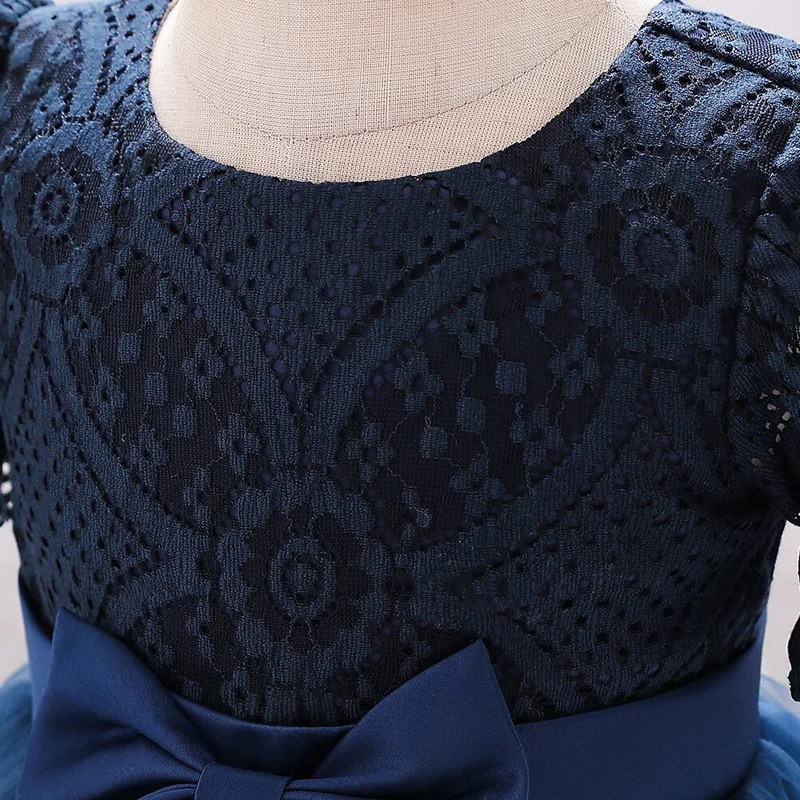 Vastsündinu 1. sünnipäeva ristimiskleit Tüdrukutele lühikeste varrukatega beebiriided Pitsid Armsad laste peokleit Vestidos lasteriided