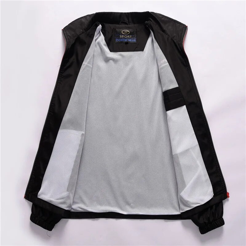 Új férfi szett tavaszi őszi tréningruha sportruházat szett 2 részes sportruha kabát + nadrág pulóver Férfi ruházat Ázsiai méret L-5XL