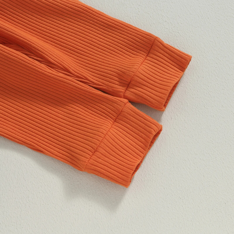 Aranyos Halloween tökjelmez szett újszülött kisfiúnak - Imádnivaló Boddy Body nadrág kalappal 3 db elsőnek