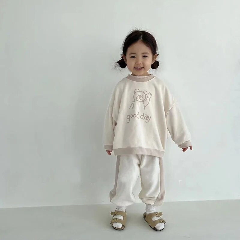 2023 őszi új baba bő nadrágok gyerekeknek alkalmi nadrágok fiúknak lányoknak hárem nadrágok csecsemő tipegő sport nadrágok gyerek ruhák