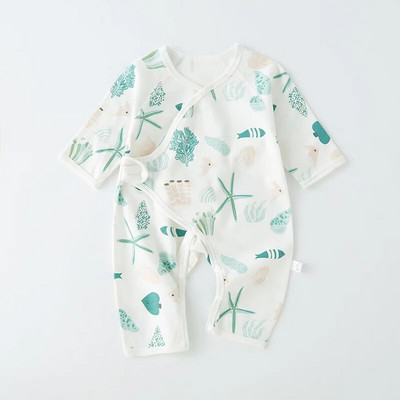 Újszülött babaruhák Csecsemő baba tiszta pamut nadrág tavaszi és őszi egész szezonban alsó kombiné