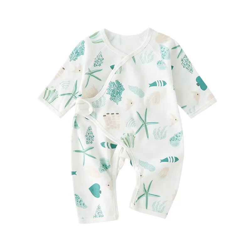 Újszülött babaruhák Csecsemő baba tiszta pamut nadrág tavaszi és őszi egész szezonban alsó kombiné