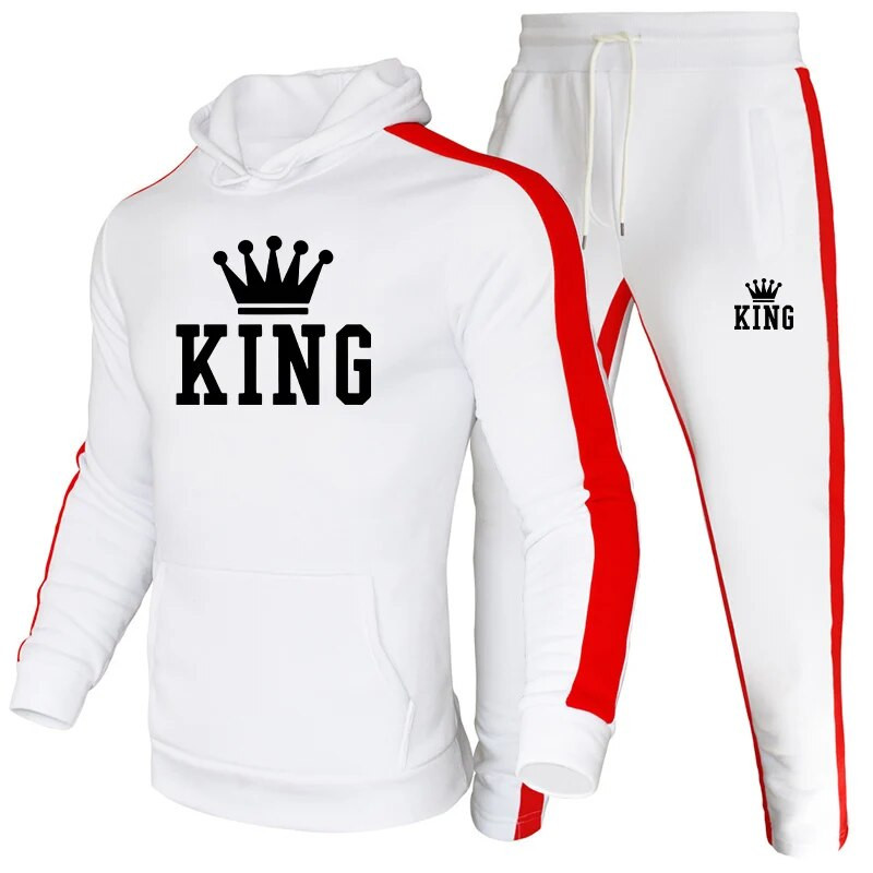 Akciós férfi tréningruha kapucnis pulóverek és melegítőnadrágok, kiváló minőségű férfi mindennapi alkalmi sport kocogóruha edzőtermi kapucnis ruhák