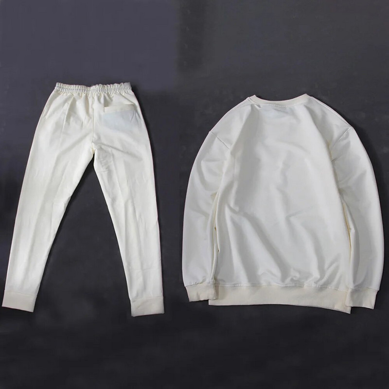 Férfi tréningruha szett pamut pulóver 2021 tavaszi sportkapu + nadrág Férfi sport alkalmi sportruházat kocogó ruházat férfiaknak