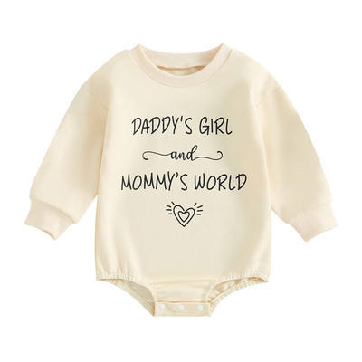 ma&baby 0-18M újszülött csecsemő totyogó kislány kislány aranyos levélmintás hosszú ujjú kombiné őszi tavaszi ruházat