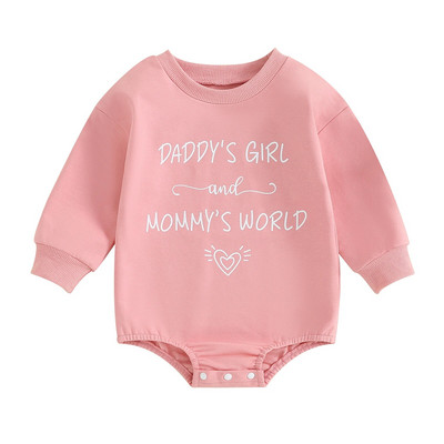 ma&baby 0-18M újszülött csecsemő totyogó kislány kislány aranyos levélmintás hosszú ujjú kombiné őszi tavaszi ruházat