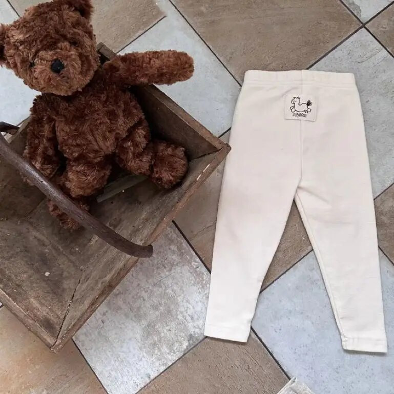 2023 ősz új baba leggings Aranyos kisgyermek lány kockás pöttyös leggings csecsemő fiú nadrág baba alkalmi nadrág gyerek ruhák