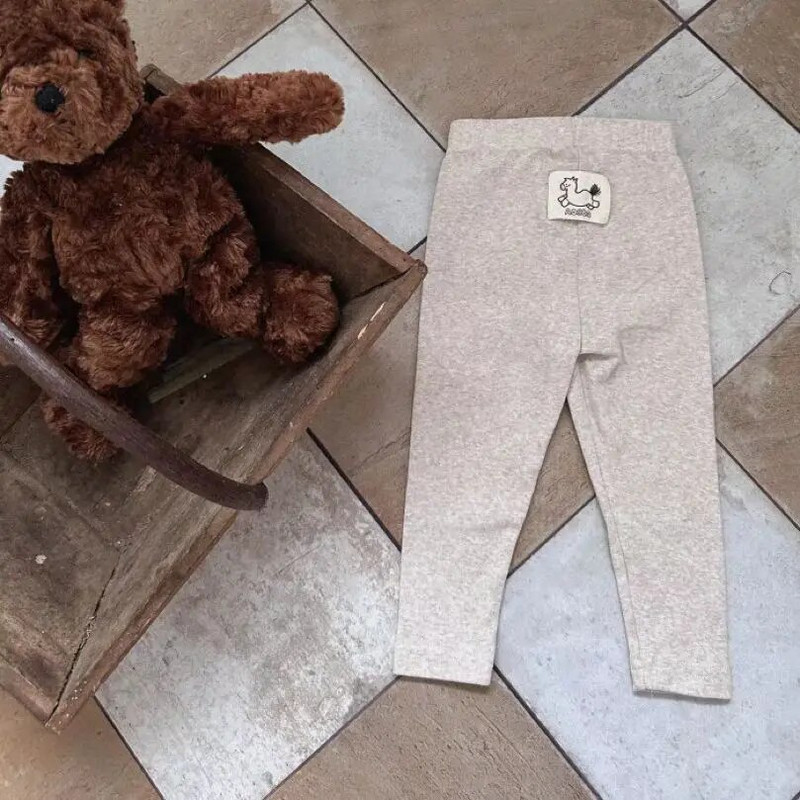 2023 ősz új baba leggings Aranyos kisgyermek lány kockás pöttyös leggings csecsemő fiú nadrág baba alkalmi nadrág gyerek ruhák