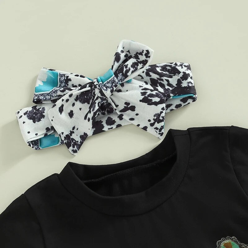 1-6 éves kislányok karácsonyi ruha szettek Cosplay Mikulás szőrme flitteres, rövid ujjú váll felsők nadrággal, gyerek jelmez