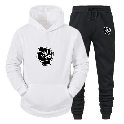 Férfi pulóver pulóver Férfi ruházat Sport kétrészes férfi szett Férfi nadrág szett Pulcsi férfiaknak Ruházat tréningruha fiúnak női