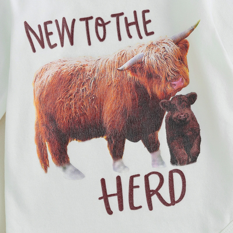 Kislányruha virágmintás hosszú ujjú nadrág fodros nadrággal és fejpántos csecsemőruhákkal