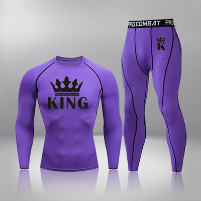 Vyriški kompresiniai sportiniai kostiumai, bėgimo sportiniai kostiumai, greitai džiūstantys treniruoklių salės pėdkelnės Treniruotės drabužiai, bėgiojimas, kvėpuojantis sporto rinkinys