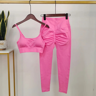 Zökkenőmentes sportruhák Női jógakészlet Fitnesz-edzőruhák Női Sportruházat Jógaruhák Edzőterem Vékony tréningruha Női