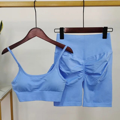 Zökkenőmentes sportruhák Női jógakészlet Fitnesz-edzőruhák Női Sportruházat Jógaruhák Edzőterem Vékony tréningruha Női