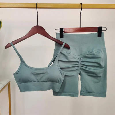 Zökkenőmentes sportruhák Női jógakészlet Fitnesz-edzőruhák Női Sportruházat Jógaruhák Edzőterem Vékony tréningruha Női