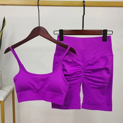 Zökkenőmentes sportruhák Női jógakészlet Fitnesz-edzőruhák Női Sportruházat Jógaruhák Edzőterem Vékony tréningruha Női