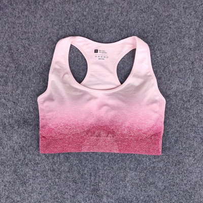 Női Ombre jóga szett Sport melltartó+varrat nélküli leggings tornatermi ruházat edzés sportruházat fitnesz sportruha magas derekú jóga nadrág futás