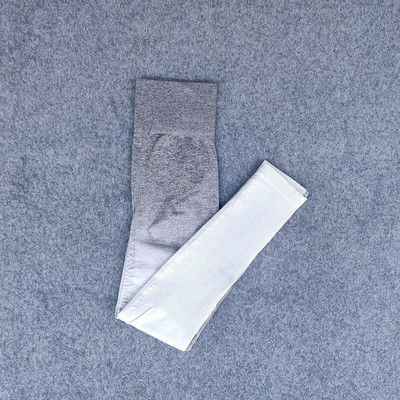 Női Ombre jóga szett Sport melltartó+varrat nélküli leggings tornatermi ruházat edzés sportruházat fitnesz sportruha magas derekú jóga nadrág futás